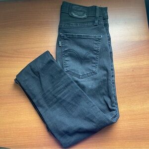 Levi's Mile High Super Skinny Black Size 27